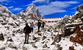 Everest base camp trek in October