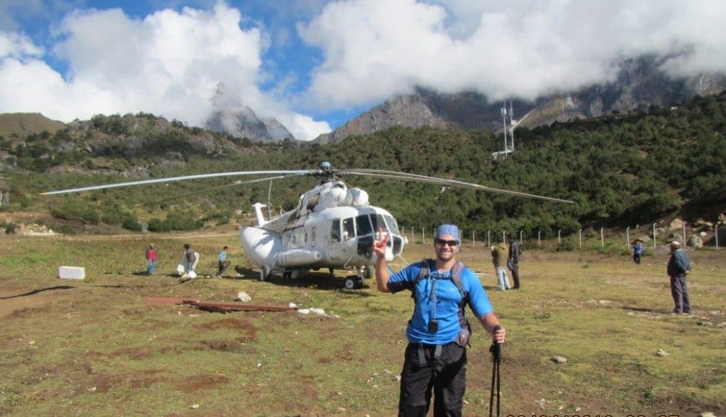 everest base camp helicopter trek