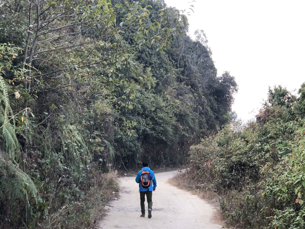 nagarkot to chisapani trek route
