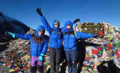 Top of Thorong La Pass | Annapurna Circuit Trek 12 Days