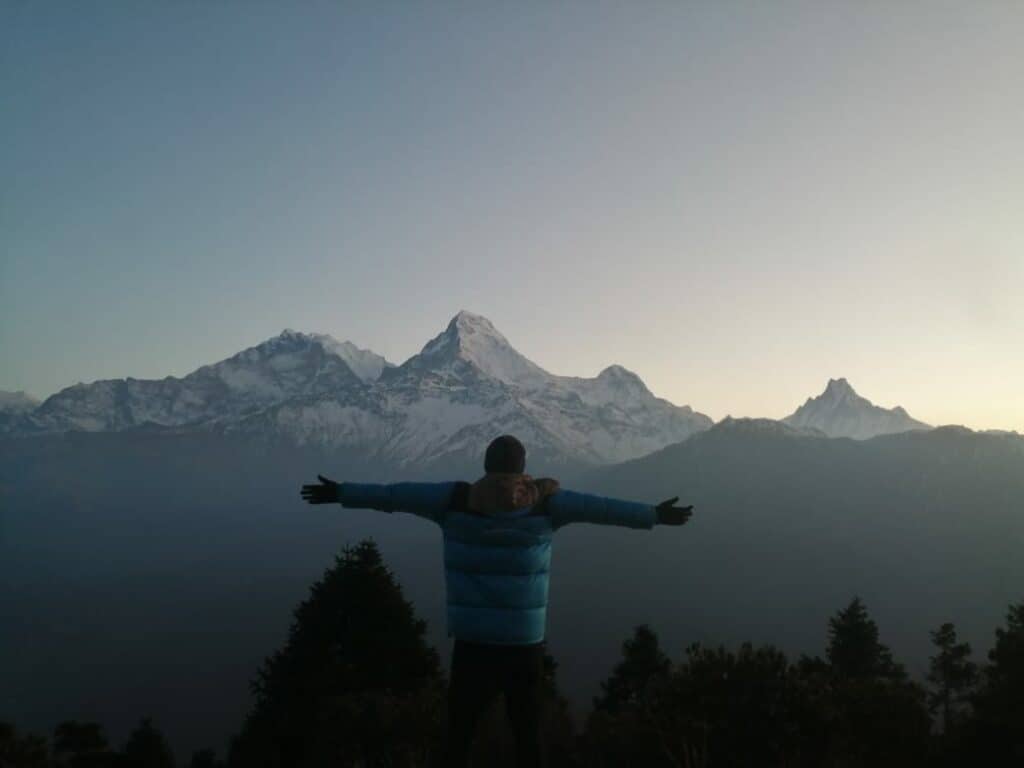 top of the Poon hill