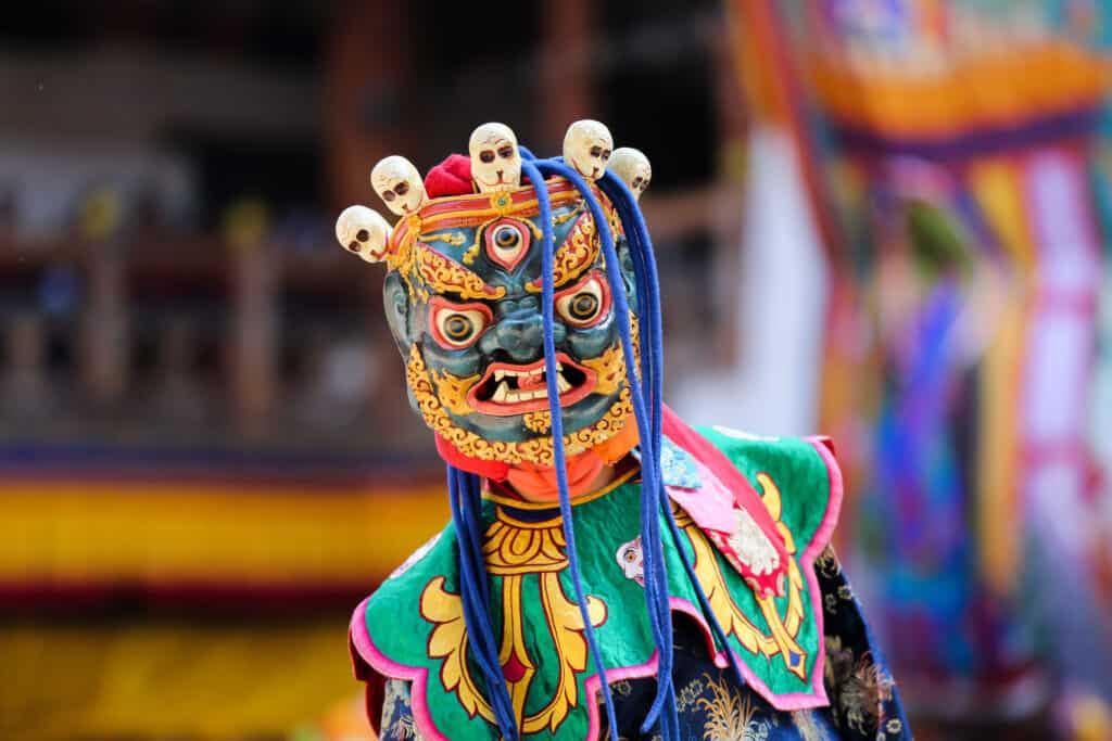 mask of bhutan tour