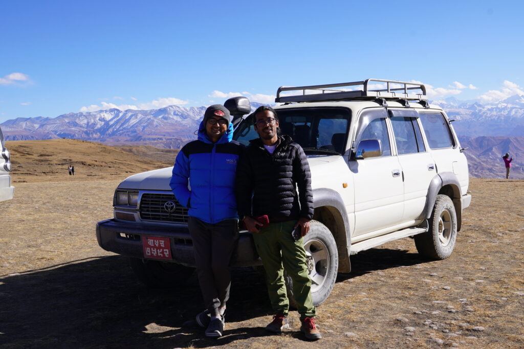 jeep drive to upper mustang
