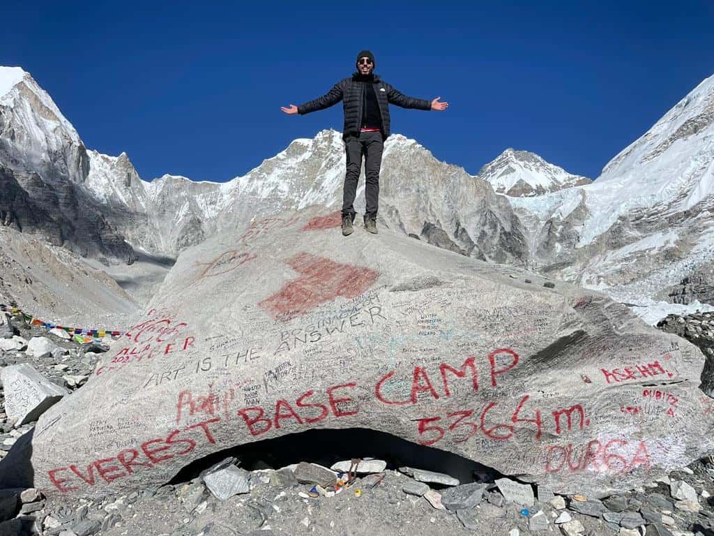 top of everest base camp